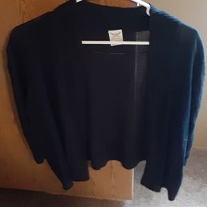 3/4 Sleeve Cropped Cardigan Light Weight